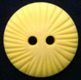 B2835 23mm Lemon Textured Matt 2 Hole Button - Ribbonmoon