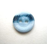 B9510 13mm Mixed Blues Soft Sheen 2 Hole Button - Ribbonmoon