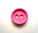 B9348 14mm Sugar Pink Matt Centre 2 Hole Button - Ribbonmoon