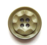 B9296 18mm Khaki Green 4 Hole Button - Ribbonmoon