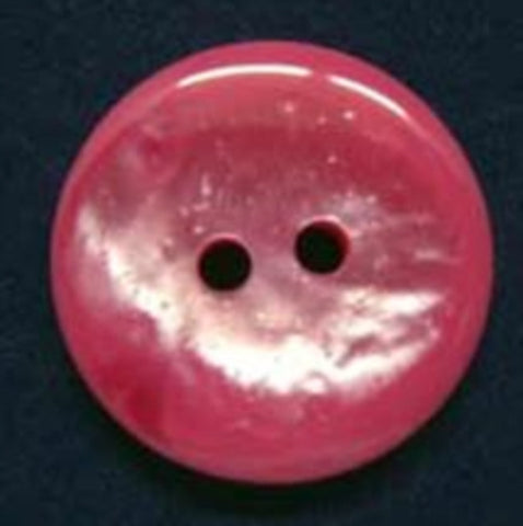 B4864 19mm Tonal Sugar Pinks Vivid Shimmer 2 Hole Button - Ribbonmoon