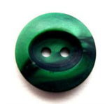 B13313 19mm Tonal Bottle and Hunter Green Oval Centre 2 Hole Button - Ribbonmoon