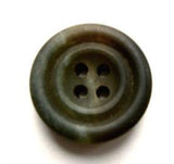 B17533 19mm Tonal Deep Greens Bone Sheen 4 Hole Button - Ribbonmoon