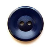 B7564 16mm Royal Navy Matt Centre 2 Hole Button - Ribbonmoon