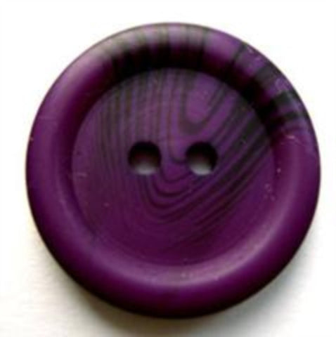 B17371 22mm Tonal Plum Soft Sheen 2 Hole Button - Ribbonmoon