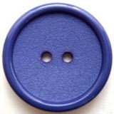 B6366 25mm Deep Lupin Blue Matt Centre 2 Hole Button - Ribbonmoon
