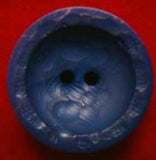 B4713 25mm Tonal Blue Very Chunky and Textured  2 Hole Button - Ribbonmoon