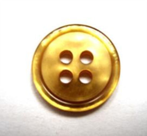 B15664 16mm Tonal Golden Brown Shimmery 4 Hole Button - Ribbonmoon