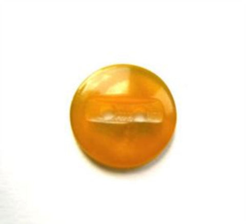 B17417 14mm Tonal Amber Pearlised Polyester 2 Hole Button - Ribbonmoon