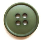 B5592 19mm Dusky Leaf Green Soft Sheen 4 Hole Button - Ribbonmoon