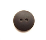 B13529 15mm Smoked Grey Soft Sheen 2 Hole Button - Ribbonmoon