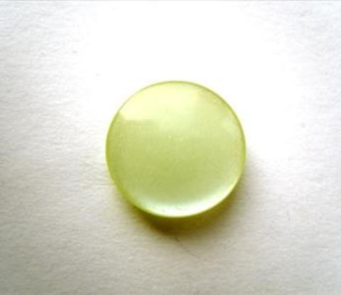 B12416 15mm Pearlised Eau De Nil Polyester Shank Button - Ribbonmoon