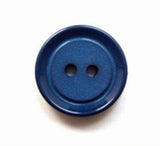 B16051 18mm Light Navy Matt Centre 2 Hole Button - Ribbonmoon