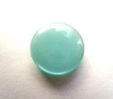 B11655 15mm New Turquoise Polyester Shank Button - Ribbonmoon