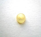 B17064 6mm Lemon Polyester Small 2 Hole Dolls Button - Ribbonmoon