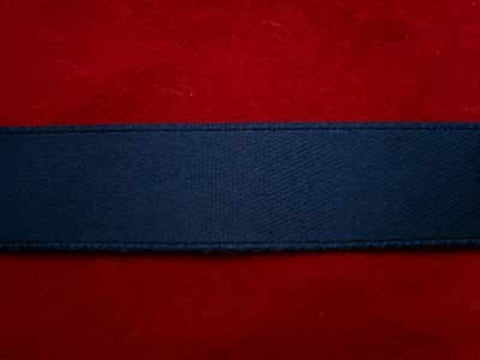 R0852 13mm Navy Single Faced Satin Ribbon by Offray - Ribbonmoon