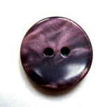 B16175 18mm Tonal Blackberry Pearlised Surface 2 Hole Button - Ribbonmoon