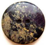 B8152 22mm Grey, Sand Beige and Blackberry Goss 2 Hole Button - Ribbonmoon