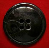 B4278 23mm Black and Grey High Gloss 4 Hole Button - Ribbonmoon