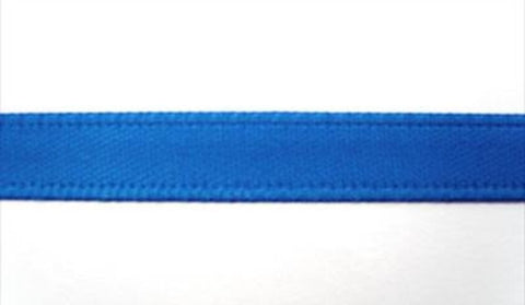 R1912 7mm Delphinium Blue Double Faced Satin Ribbon by Offray - Ribbonmoon