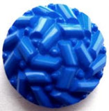 B15947 22mm Royal Blue Textured Shank Button - Ribbonmoon