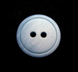 B13162 17mm Frosted Sky Blue 2 Hole Button - Ribbonmoon