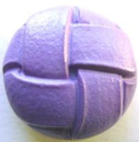 B7713 25mm Lilac Leather Effect Football Button - Ribbonmoon