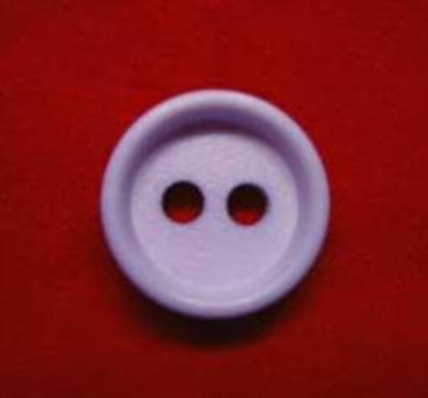 B4140 14mm Iris Mist Matt Centre 2 Hole Button - Ribbonmoon