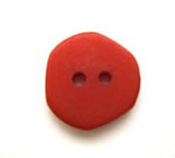 B7802 14mm Terracotta Bone Sheen 2 Hole Button - Ribbonmoon