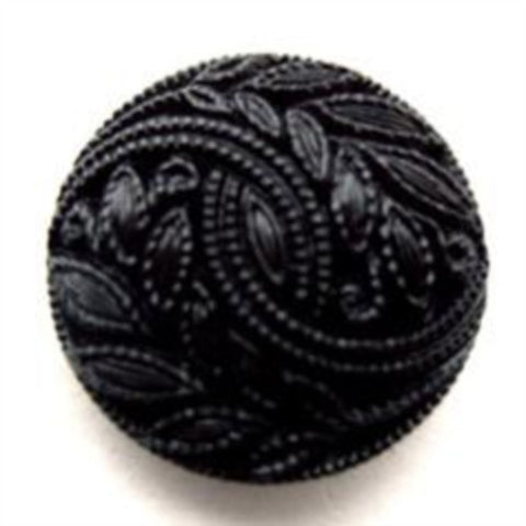 B15735 20mm Midnight Navy Textured Shank Button - Ribbonmoon