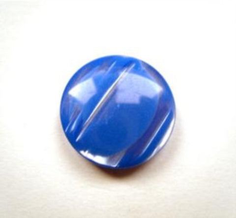 B13812 15mm Lupin Blue and Pearl Polyester Shank Button - Ribbonmoon