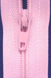 Z1892 YKK 51cm Pale Pink Nylon No.3 Closed End Zip - Ribbonmoon