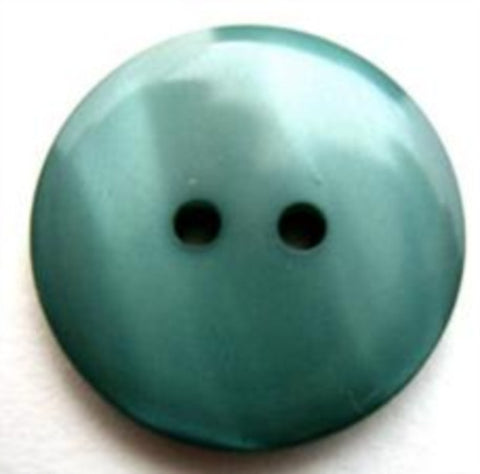 B13315 22mm Tonal Petrol Pealised Surface 2 Hole Button - Ribbonmoon