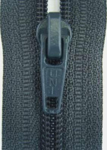 Z2800 18cm Dark Slate Grey Nylon No.5 Closed End Zip