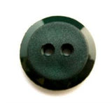 B13332 19mm Forest Green Matt Centre 2 Hole Button - Ribbonmoon