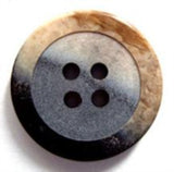 B6913 20mm Browns and Beige's Matt Centre 4 Hole Button - Ribbonmoon