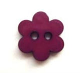 B5593L 13mm Summer Plum Flower Shaped 2 Hole Button