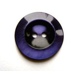 B17546 17mm Tonal Deep Purple Pearlised Polyester 2 Hole Button - Ribbonmoon