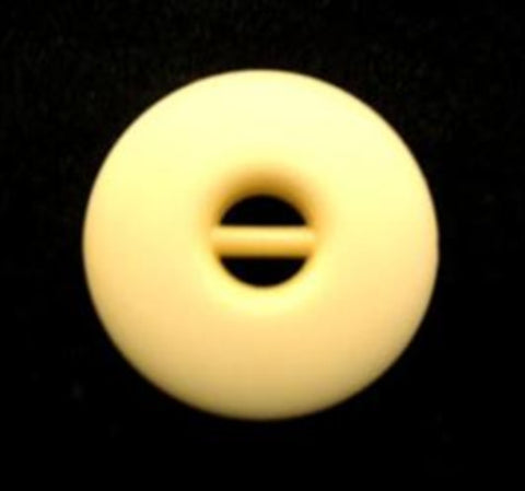 B11431 18mm Pale Jasmine Matt Bar Button - Ribbonmoon