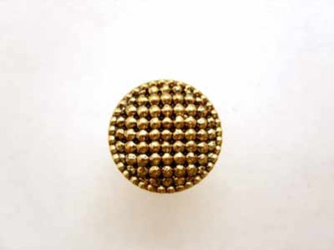 B1358 14mm Anti Brass Gilded Poly Shank Button - Ribbonmoon