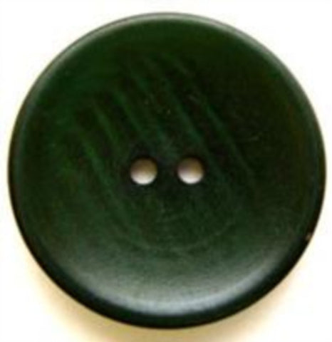 B6332 23mm Tonal Holly Green Soft Sheen 2 Hole Button - Ribbonmoon