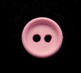 B7798 14mm Pale Pink Matt Centre 2 Hole Button - Ribbonmoon