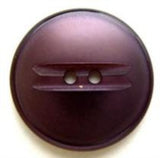 B6351 22mm Misty Blackberry Pearlised 2 Hole Button - Ribbonmoon