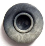 B6915 20mm Frosted Dark Grey Matt 2 Hole Button