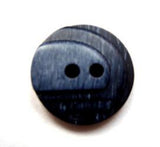 B16000 17mm Frosted Navy Chunky Soft Sheen 2 Hole Button