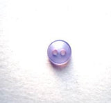 B17060 6mm Lilac Polyester Small 2 Hole Dolls Button - Ribbonmoon