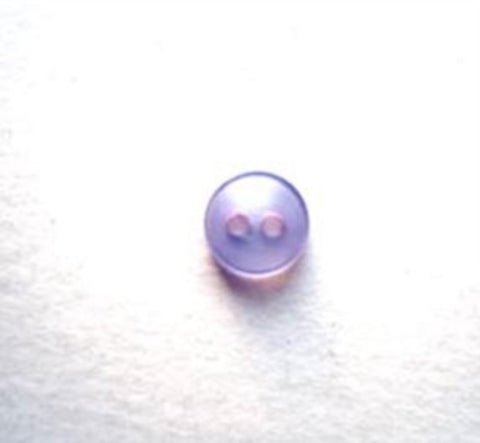 B17060 6mm Lilac Polyester Small 2 Hole Dolls Button - Ribbonmoon