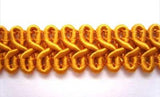 FT2200 14mm Dark Gold Looped Braid Trimming