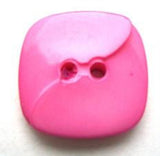 B9473 22mm Hot Pink High Gloss Nylon 2 Hole Button