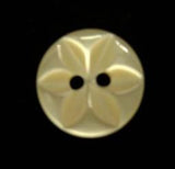 B17952 11mm Primrose 2 Hole Polyester Star Button - Ribbonmoon